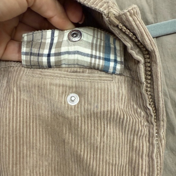 Janie and Jack Beige corduroy jacket with hoodie - Picture 6 of 10